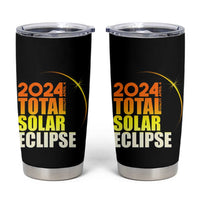 Total Solar Eclipse Tumbler Cup America Totality April 8 2024 - Wonder Print Shop