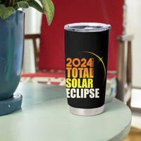 Total Solar Eclipse Tumbler Cup America Totality April 8 2024 - Wonder Print Shop