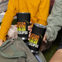 Total Solar Eclipse Tumbler Cup America Totality April 8 2024 - Wonder Print Shop