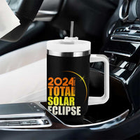 Total Solar Eclipse Tumbler With Handle America Totality April 8 2024 - Wonder Print Shop