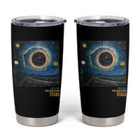 Total Solar Eclipse Tumbler Cup April 8 2024 Starry Night Totality - Wonder Print Shop