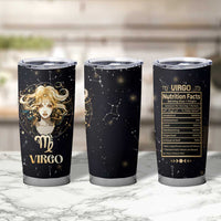 Virgo Zodiac Tumbler Cup Celestial Constellation Astrology Horoscope Galaxy - Wonder Print Shop