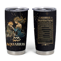 Aquarius Zodiac Tumbler Cup Celestial Constellation Astrology Horoscope Galaxy - Wonder Print Shop