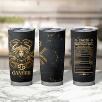 Cancer Zodiac Tumbler Cup Celestial Constellation Astrology Horoscope Galaxy - Wonder Print Shop