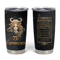 Capricorn Zodiac Tumbler Cup Celestial Constellation Astrology Horoscope Galaxy - Wonder Print Shop