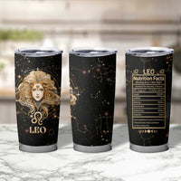 Leo Zodiac Tumbler Cup Celestial Constellation Astrology Horoscope Galaxy - Wonder Print Shop