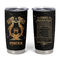 Pisces Zodiac Tumbler Cup Celestial Constellation Astrology Horoscope Galaxy - Wonder Print Shop