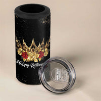 Funny Retirement 4 in 1 Can Cooler Tumbler A Wise Women Once Said I'm Outta Here And She Lived Happily Ever After - Wonder Print Shop