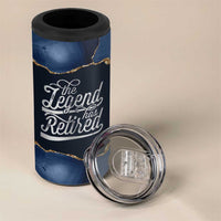 The Legend Has Retired 4 in 1 Can Cooler Tumbler Do Whatever The Hell You Want To Do Retirement Gifts - Wonder Print Shop