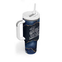 The Legend Has Retired Tumbler With Handle Do Whatever The Hell You Want To Do Retirement Gifts - Wonder Print Shop