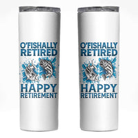 Fishing Gifts For Men Retirement Skinny Tumbler O'fishally Retired Fisherman - Wonder Print Shop