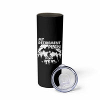 Retirement Gifts For Men Skinny Tumbler My Retirement Plan Bicycle Biker Living The Bike Life - Wonder Print Shop
