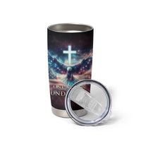 American Patriot Christian Tumbler Cup One Nation Under God