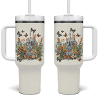Good Energy Is Contagious Tumbler With Handle - Wonder Print Shop