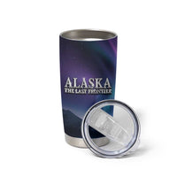 Alaska Aurora Tumbler Cup The Last Frontier Bear Home - Wonder Print Shop