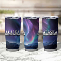 Alaska Aurora Tumbler Cup The Last Frontier Bear Home - Wonder Print Shop