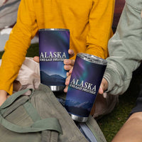 Alaska Aurora Tumbler Cup The Last Frontier Bear Home - Wonder Print Shop