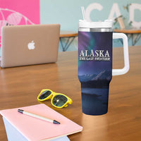 Alaska Aurora Tumbler With Handle The Last Frontier Bear Home - Wonder Print Shop