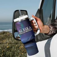 Alaska Aurora Tumbler With Handle The Last Frontier Bear Home - Wonder Print Shop