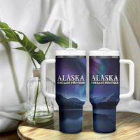 Alaska Aurora Tumbler With Handle The Last Frontier Bear Home - Wonder Print Shop