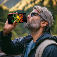 Jamaica Reggae 4 in 1 Can Cooler Tumbler Every Little Thing Gonna Be Alright Good Vibes - Wonder Print Shop