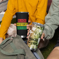 Black Pride Tumbler Cup Black History 24/7/365 Melanin Civil Rights Leaders