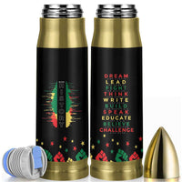 Black History Bullet Tumbler Dream Like Martin Lead Like Harriet Fight Like Malcolm Black Pride