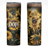 Black Women Skinny Tumbler Unapologetically Dope Pretty Melanin Pride