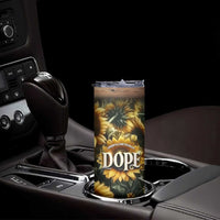 Black Women Skinny Tumbler Unapologetically Dope Pretty Melanin Pride