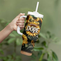 Black Women Tumbler With Handle Unapologetically Dope Pretty Melanin Pride