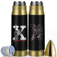 Malcolm X Bullet Tumbler By Any Means Civil Rights Leaders Black Pride BLM
