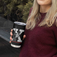 Malcolm X Tumbler Cup By Any Means Civil Rights Leaders Black Pride BLM