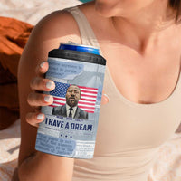 Martin Luther King Jr. 4 in 1 Can Cooler Tumbler I Have A Dream Like King Civil Rights Leaders Black Pride