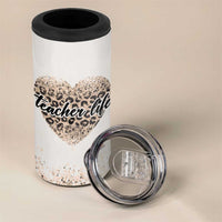 Teacher Life 4 in 1 Can Cooler Tumbler It Takes A Big Heart To Shape Little Minds - Wonder Print Shop