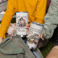 Book Lover Tumbler Cup Just A Girl Who Loves Books - Wonder Print Shop