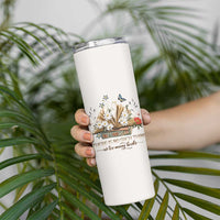 Book Lover Skinny Tumbler There Is No Such Thing As Too Many Books - Wonder Print Shop