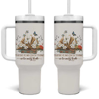 Book Lover Tumbler With Handle There Is No Such Thing As Too Many Books - Wonder Print Shop