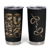 Year Of The Snake 2025 Tumbler Cup Aesthetic Gold Snake Lucky - Wonder Print Shop