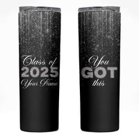 Personalized Graduation Gifts Skinny Tumbler Custom Name Congrats You Got This Class Of 2025
