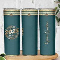 Personalized Graduation Gifts Skinny Tumbler Custom Name Class Of 2025 Let The Adventure Begin