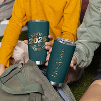 Personalized Graduation Gifts Tumbler Cup Custom Name Class Of 2025 Let The Adventure Begin