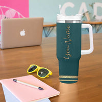 Personalized Graduation Gifts Tumbler With Handle Custom Name Class Of 2025 Let The Adventure Begin