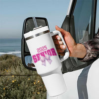 Graduation Gifts For Women Tumbler With Handle She Believed She Could So She Did Seniors Class Of 2025 Coquette Bow