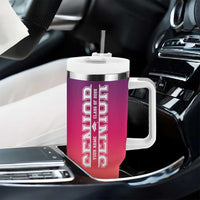 Personalized Graduation Gifts For Her Tumbler With Handle Custom Name She Believed She Could So She Did Seniors Class Of 2025