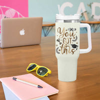 Graduation Gifts Tumbler With Handle Congrats You Did It Class Of 2025