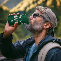 Personalized Hunting 4 in 1 Can Cooler Tumbler Custom Name Reindeer Season Christmas - Wonder Print Shop