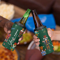 Personalized Christmas Nutcracker 4 in 1 Can Cooler Tumbler Custom Name Funny Nutcracker Dog - Wonder Print Shop