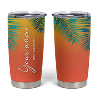 Personalized Beach Trip Vacation Tumbler Cup Custom Name Best Team Ever Teambuilding - Wonder Print Shop
