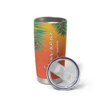Personalized Beach Trip Vacation Tumbler Cup Custom Name Best Team Ever Teambuilding - Wonder Print Shop