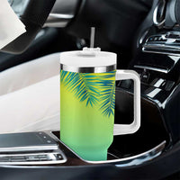 Personalized Beach Trip Vacation Tumbler With Handle Custom Name Family Trip 2024 - Wonder Print Shop